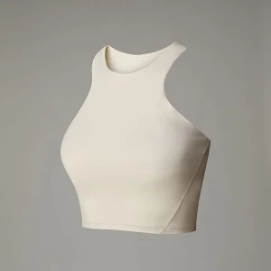 The North Face Damski Biustonosz O Wydłużonym Kroju Refina White Dune Rozmiar L female