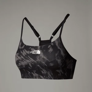 The North Face Damski Biustonosz Z Nadrukiem Flex Tnf Black Waterfall Print Rozmiar S female