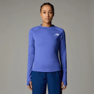 The North Face Damski Ciepły T-shirt Z Długim Rękawem Kikash Indigo Plum Rozmiar L female