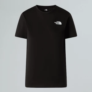 The North Face Damski Luźny T-shirt Box Nse Tnf Black Rozmiar S female