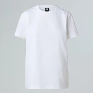 The North Face Damski Luźny T-shirt Dome Tnf White Rozmiar XS female
