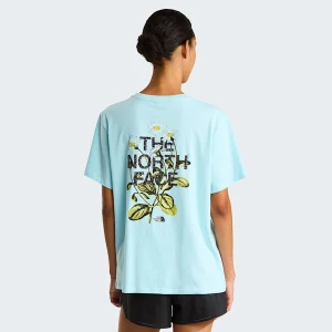 The North Face Damski Luźny T-shirt Flower Power Glacier-tnf White Rozmiar XXL female