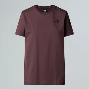 The North Face Damski Luźny T-shirt Nse Box Edge Of Light Infill Tawny Quartz-tnf Black Edge Of Light Print Rozmiar XL female