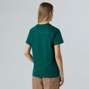 The North Face Damski Luźny T-shirt Z Logo Rmst Deep Nori Rozmiar L female