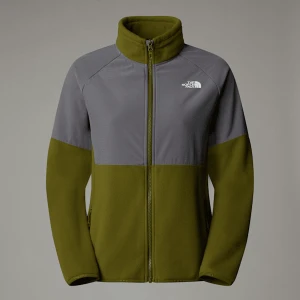 The North Face Damski Polar O Wysokiej Gramaturze Z Zamkiem Na Całej Długości Glacier Forest Olive-smoked Pearl Rozmiar XS female