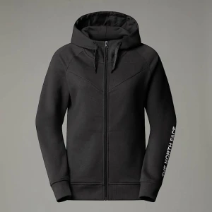 The North Face Damski Polar Z Kapturem I Zamkiem Błyskawicznym Na Całej Długości Zuum Tnf Black-npf Rozmiar S female