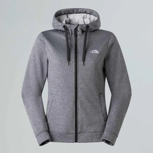 The North Face Damski Polar Z Kapturem Wenhaver Tnf Black Light Heather Rozmiar S female