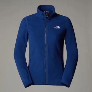 The North Face Damski Polar Z Zamkiem Błyskawicznym Na Całej Długości 100 Glacier Estate Blue Rozmiar XS female