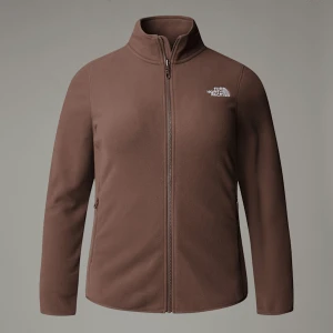 The North Face Damski Polar Z Zamkiem Błyskawicznym Na Całej Długości 100 Glacier Plus Size Smokey Brown Rozmiar 2X female