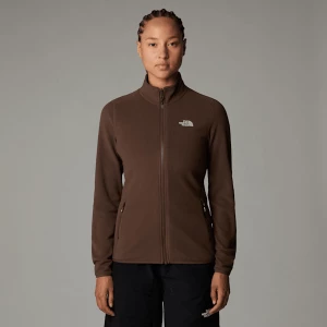 The North Face Damski Polar Z Zamkiem Błyskawicznym Na Całej Długości 100 Glacier Smokey Brown Rozmiar XS female