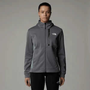 The North Face Damski Polar Z Zamkiem Błyskawicznym Na Całej Długości Mountain Athletics Smoked Pearl-monument Grey Rozmiar L female