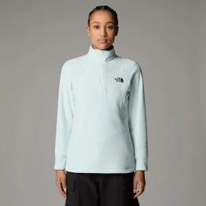 The North Face Damski Polar Z Zamkiem Błyskawicznym O Długości 1/4 Emilia Ice Blue Rozmiar M female