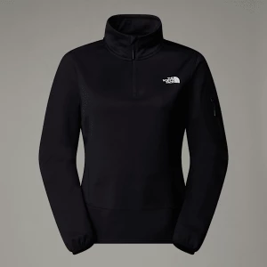 The North Face Damski Polar Z Zamkiem O Długości 1/4 Mistyescape Tnf Black-tnf Black Rozmiar L female