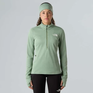 The North Face Damski Polar Z Zamkiem O Długości 1/4 Winter Warm Pro Slate Moss Rozmiar L female