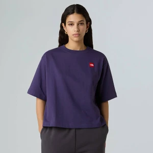 The North Face Damski Pudełkowy T-shirt Red Box Eternal Purple Rozmiar XXL female