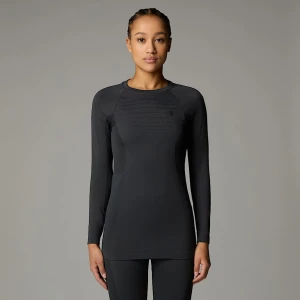 The North Face Damski Sportowy Top Z Długim Rękawem Tnf Black Rozmiar M/L female