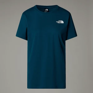 The North Face Damski T-shirt Anniversary Midnight Petrol Rozmiar M female