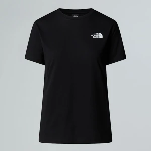 The North Face Damski T-shirt Blanca Tnf Black Rozmiar XS female