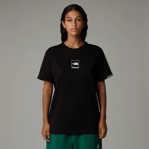 The North Face Damski T-shirt Coordinates Tnf Black Rozmiar XS female