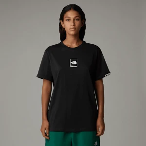 The North Face Damski T-shirt Coordinates Tnf Black Rozmiar XS female