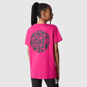 The North Face Damski T-shirt Festival Pink Primrose Rozmiar L female