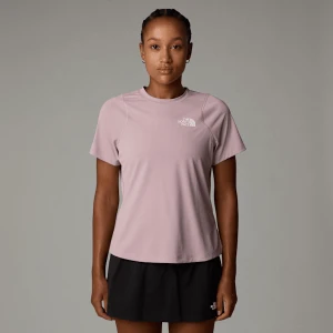 The North Face Damski T-shirt Lightbright Metal Pink Rozmiar XS female