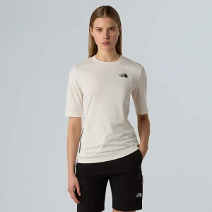 The North Face Damski T-shirt Lightrange™ White Dune Rozmiar M female