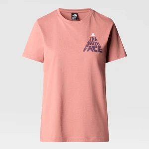 The North Face Damski T-shirt Mountain Play Light Mahogany Rozmiar L female