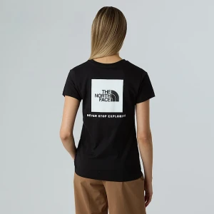 The North Face Damski T-shirt Nse Box Tnf Black Rozmiar XS female