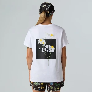The North Face Damski T-shirt O Luźnym Kroju Alpine Flower Tnf White Rozmiar XS female