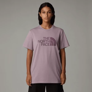 The North Face Damski T-shirt O Luźnym Kroju Easy Purple Chalk-midnight Mauve Rozmiar M female