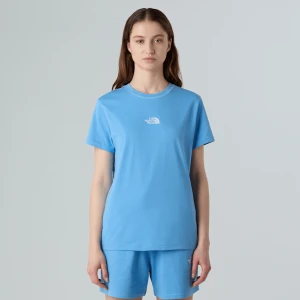 The North Face Damski T-shirt O Luźnym Kroju Essential Cornflower Rozmiar XS female
