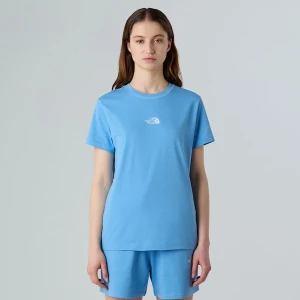 The North Face Damski T-shirt O Luźnym Kroju Essential Cornflower Rozmiar XS female
