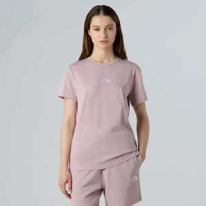 The North Face Damski T-shirt O Luźnym Kroju Essential Metal Pink Rozmiar XS female