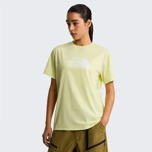 The North Face Damski T-shirt O Luźnym Kroju Evolution Half Dome Lemon Mist Rozmiar XS female