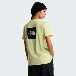 The North Face Damski T-shirt O Luźnym Kroju Evolution Nse Box Lemon Mist Rozmiar XL female
