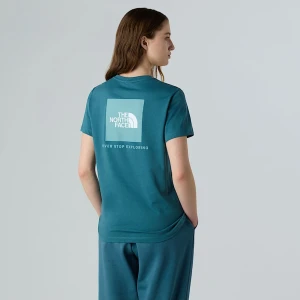 The North Face Damski T-shirt O Luźnym Kroju Nse Box Space-blue Eclipse Rozmiar M female