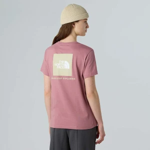 The North Face Damski T-shirt O Luźnym Kroju Redbox Nostalgia Rose-gravel Rozmiar M female