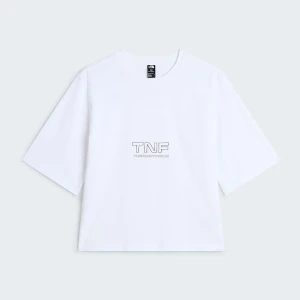 The North Face Damski T-shirt O Pudełkowym Kroju zumu 2.0﻿ Tnf White Rozmiar L female