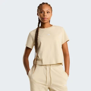 The North Face Damski T-shirt O Regularnym Kroju Essential Cutie Desert Stone Rozmiar XS female