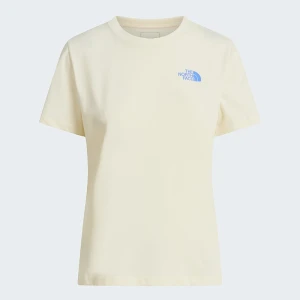The North Face Damski T-shirt O Regularnym Kroju Exotic Days White Dune Rozmiar M female