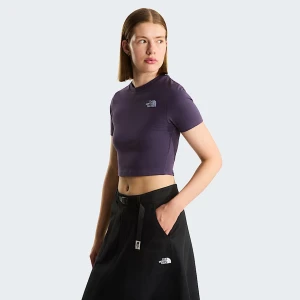 The North Face Damski T-shirt O Skróconym Kroju Endless Dusk Rozmiar XL female