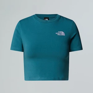The North Face Damski T-shirt O Skróconym Kroju Space Rozmiar M female