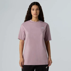 The North Face Damski T-shirt Oversize Simple Dome Ashen Purple Rozmiar XS female