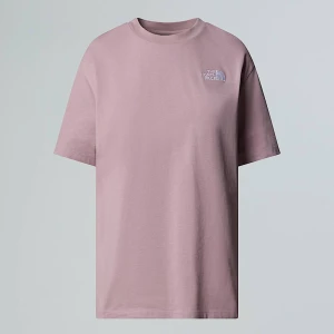 The North Face Damski T-shirt Oversize Simple Dome Ashen Purple Rozmiar XS female