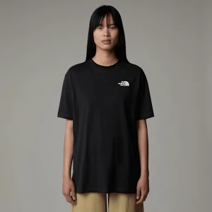 The North Face Damski T-shirt Oversize Simple Dome Tnf Black Rozmiar XXL female