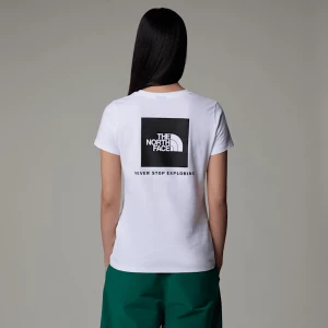 The North Face Damski T-shirt Redbox Tnf White Rozmiar L female