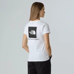 The North Face Damski T-shirt Redbox Tnf White Rozmiar L female