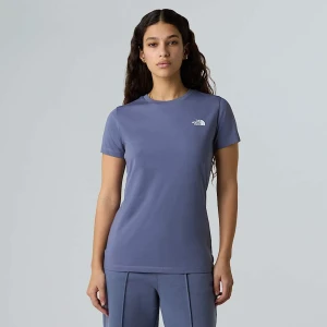 The North Face Damski T-shirt Simple Dome Blue Eclipse Rozmiar S female