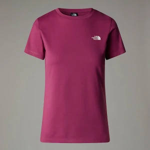 The North Face Damski T-shirt Simple Dome Cyber Berry Rozmiar XS female